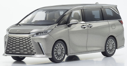 KS03924T 京商オリジナル 1/43 LEXUS LM 500h (ソニックチタニウム  4席ソリスホワイト)
