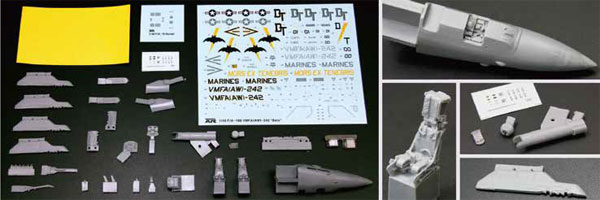1/48 F/A-18D ホーネット ATARS 改造パーツ