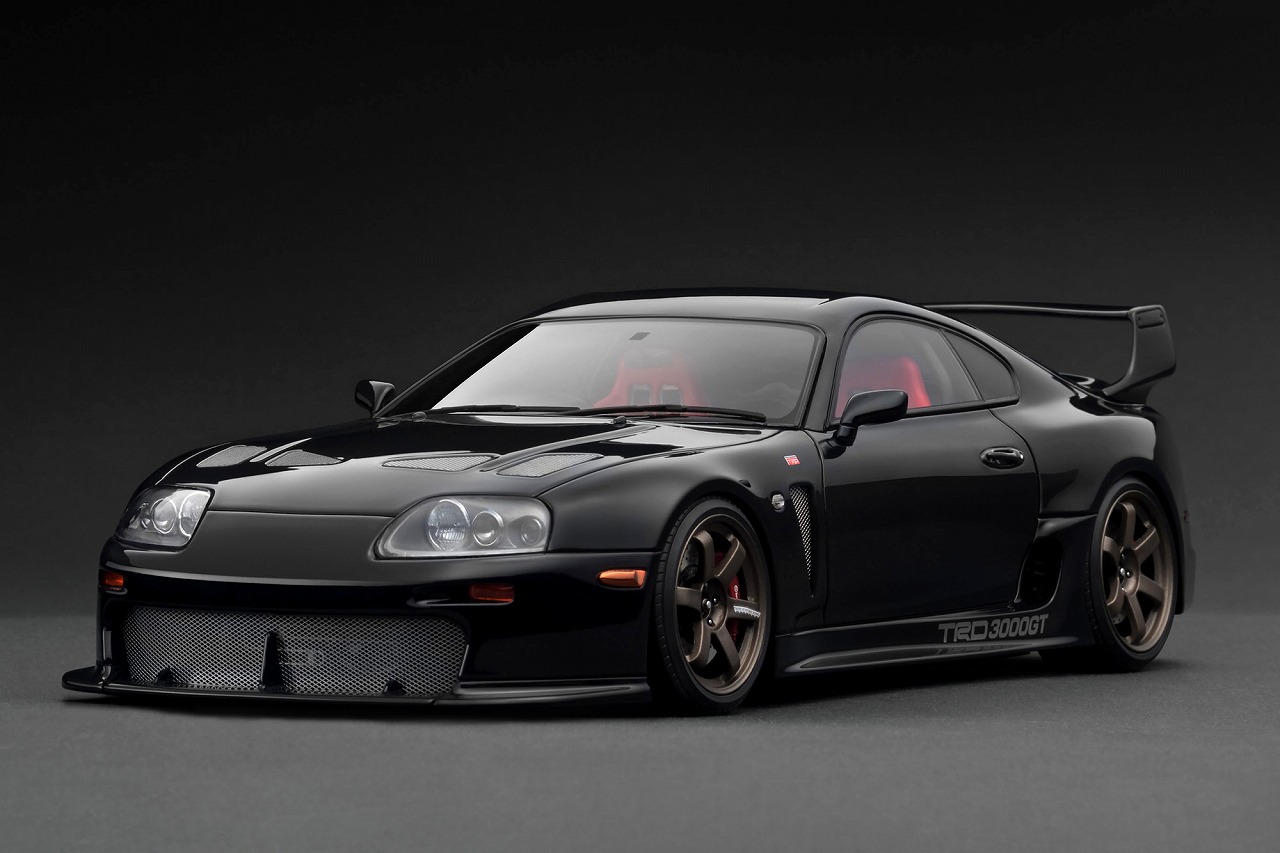 IG3599 IGモデル 1/18 Toyota Supra (A80) TRD 3000GT Black