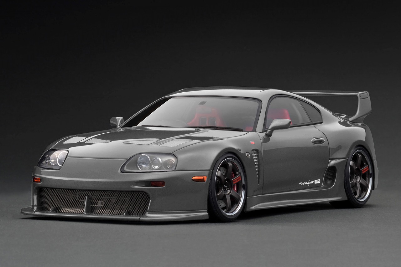 IG3601 IGモデル 1/18 Toyota Supra (A80) TRD 3000GT Gun Metallic