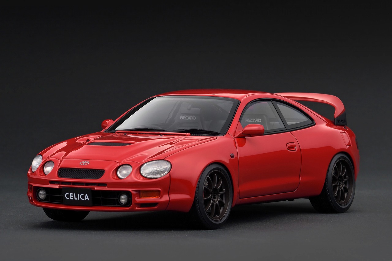 IG3677 IGモデル 1/18 Toyota Celica GT-FOUR (ST205) Red