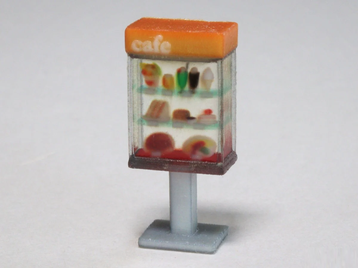 AC-070-83C 1/83 ショーケース/喫茶店