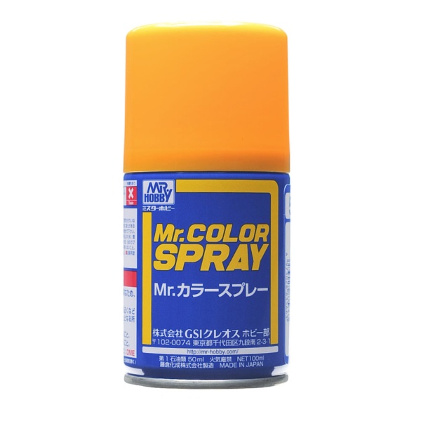 S058 Mr.カラ-スプレ-黄橙色