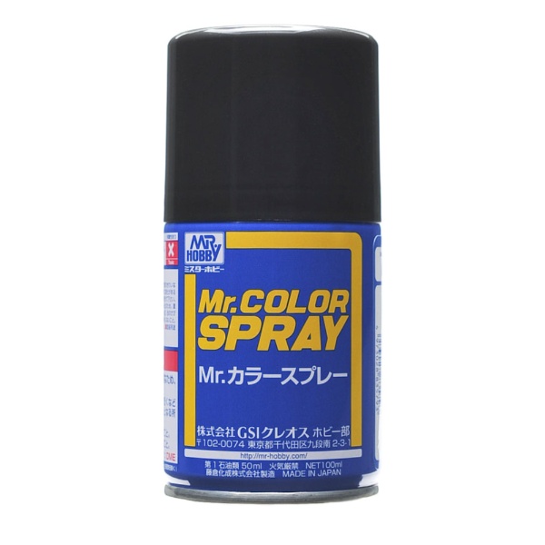 S078 Mr.カラ-スプレ-メタルブラック