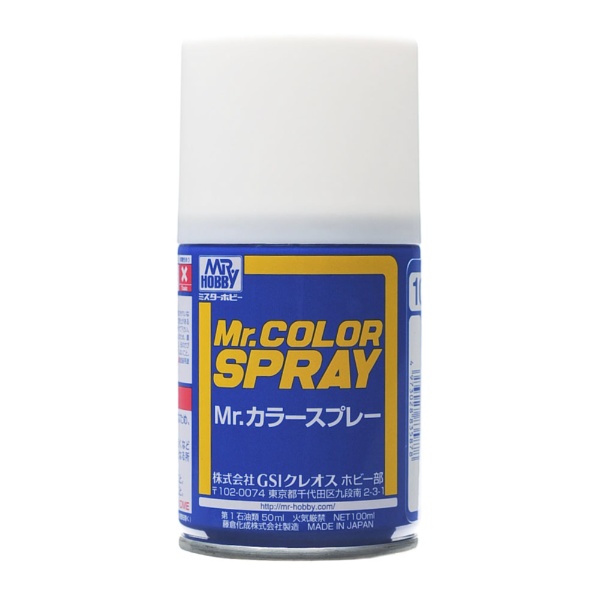 S107 Mr.カラ-スプレ-キャラクタ-ホワイト