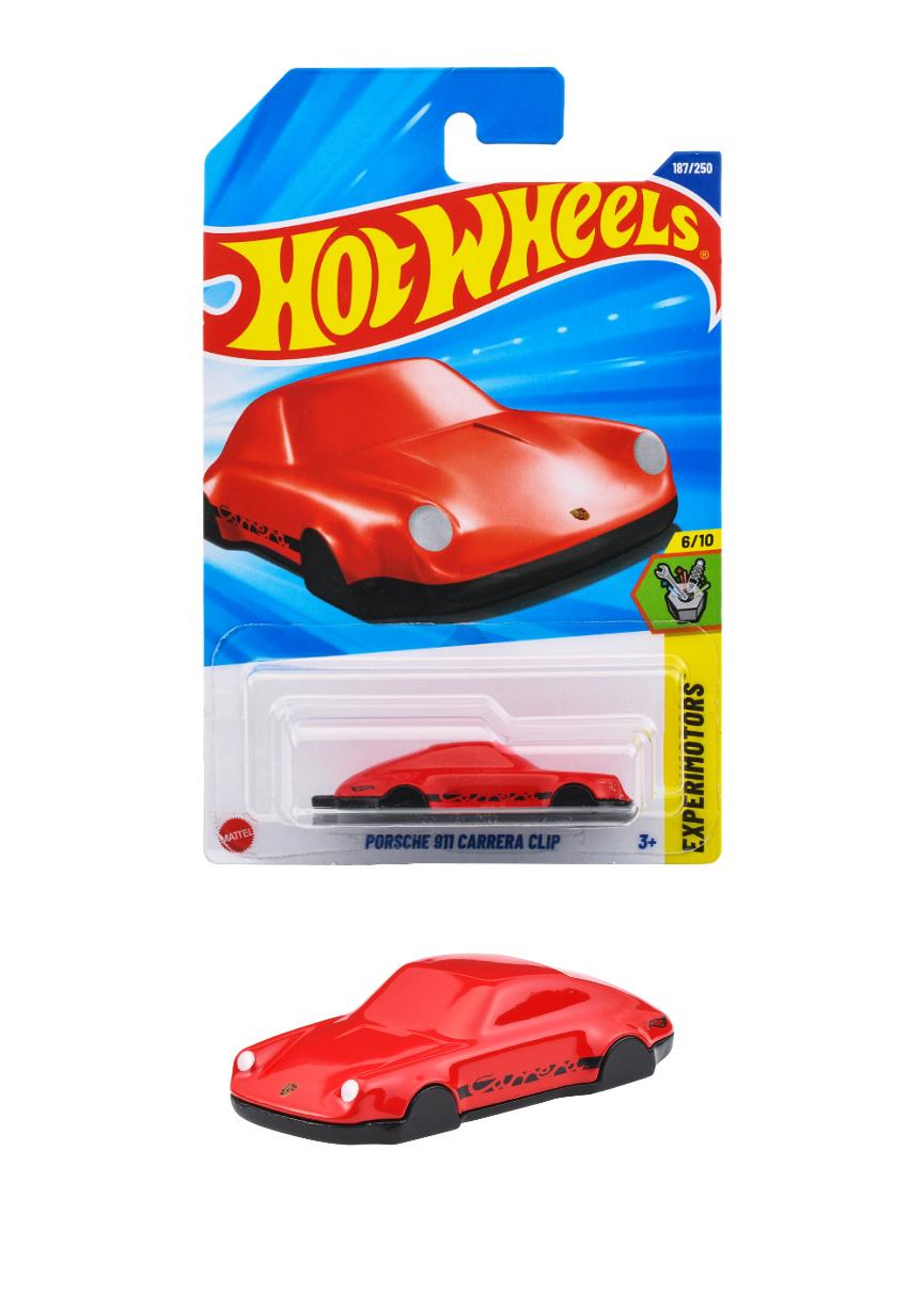 JFN45-9866 ホットウィール ベーシックカー ポルシェ 911 カレラ クリップ