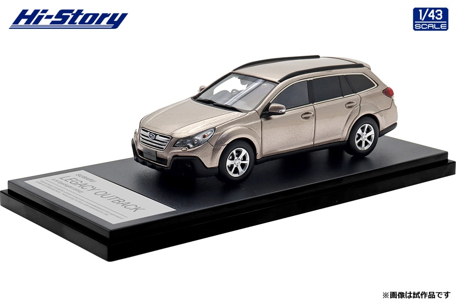 HS512BR Hi-Story 1/43 SUBARU LEGACY OUTBACK 2.5i EyeSight (2012)  バーニッシュドブロンズ・メタリック
