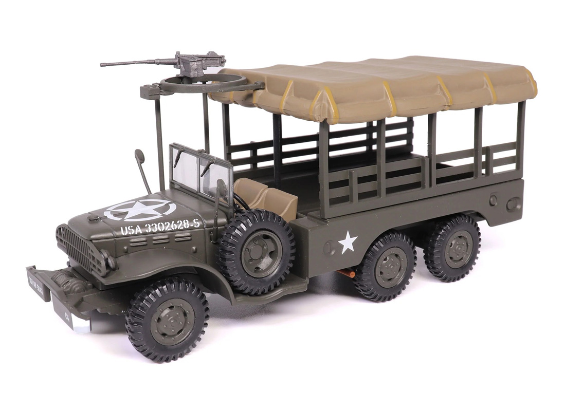 MPC24218 Miritaria 1/43 ダッジ WC63 ウェポン キャリアー (キャンバストップ)アメリカ軍