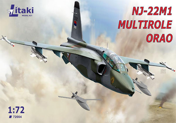 LMK72004 リタキモデルキット 1/72 SOKO NJ-22M1 オラオ多用途攻撃機
