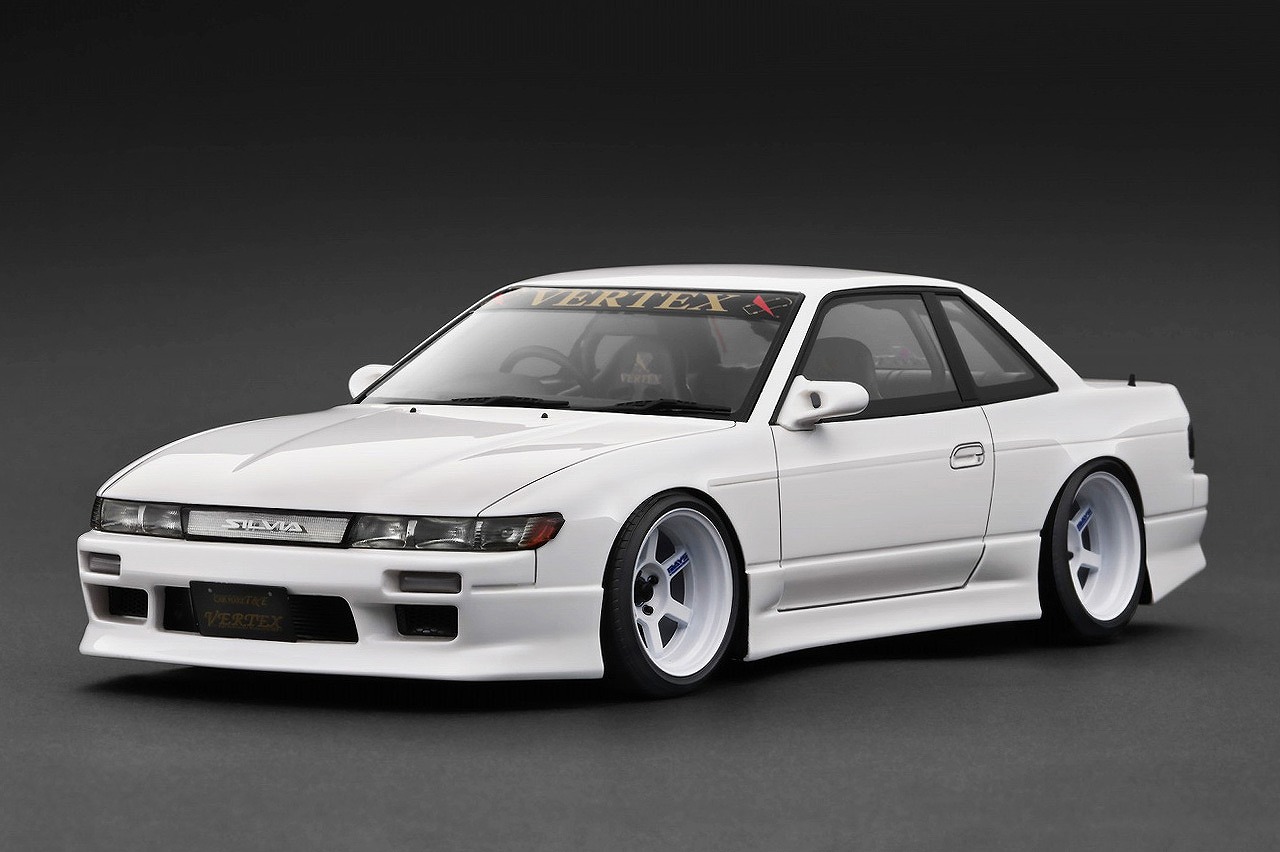 IG3585 IGモデル 1/18 VERTEX S13 Silvia White