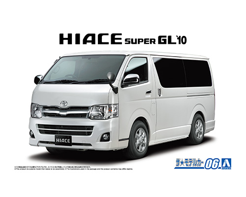 ザ☆モデルカー No.6 1/24 トヨタ TRH200V ハイエーススーパーGL'10