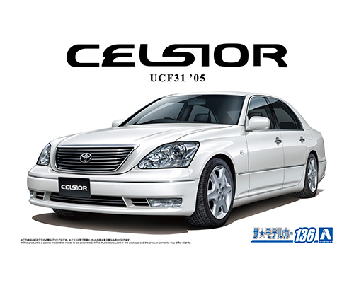 ザ☆モデルカー No.136 1/24 トヨタ UCF31 セルシオ'05