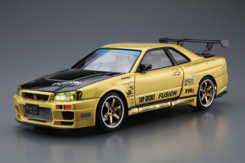 ザ☆チューンドカー No.15 1/24 トップシークレット BNR34 スカイラインGT-R'99(ニッサン)
