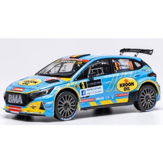 RAM964 IXO 1/43 ヒョンデ i20 ラリー2 2024年スパ・ラリー  #3 C.Cherain/D.Withers  2024年ベルギー・ラリー チャンピオン