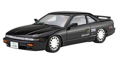 峠-23 EX-1 1/24 峠シリーズNo.23 EX-1 ニッサン シルビアK's(S13)(カーボンボンネットデカール付き)