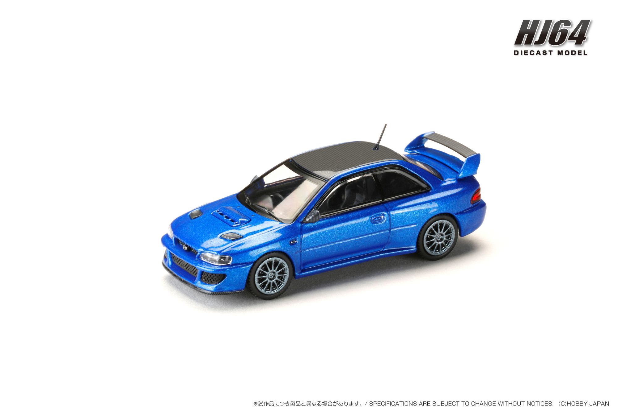 HJ643041C HJ64 1/64 Prodrive P25 Production Model 2023 Carbon Parts Blue