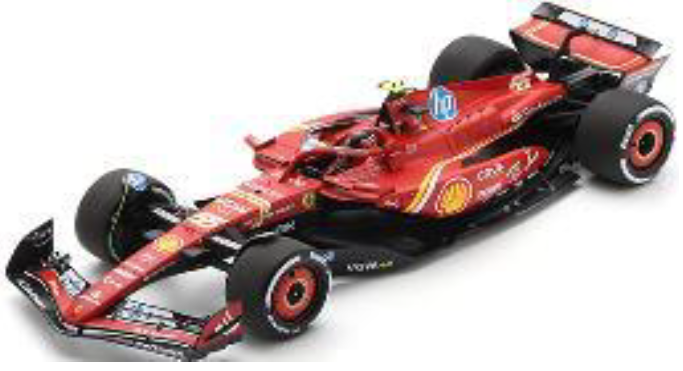 LS18F1064 1/18 Ferrari SF-24 No.55 3rd Monaco GP 2024 Carlos Sainz