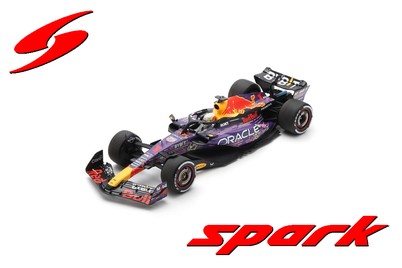 18S972 1/18 Oracle Red Bull Racing RB19 No.1 Oracle Red Bull Racing Winner Las Vegas GP 2023 Max Ver