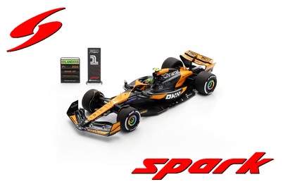 18S986 1/18 McLaren Formula 1 Team MCL38 No.4 Winner Miami GP 2024 Pit board  Position board付き