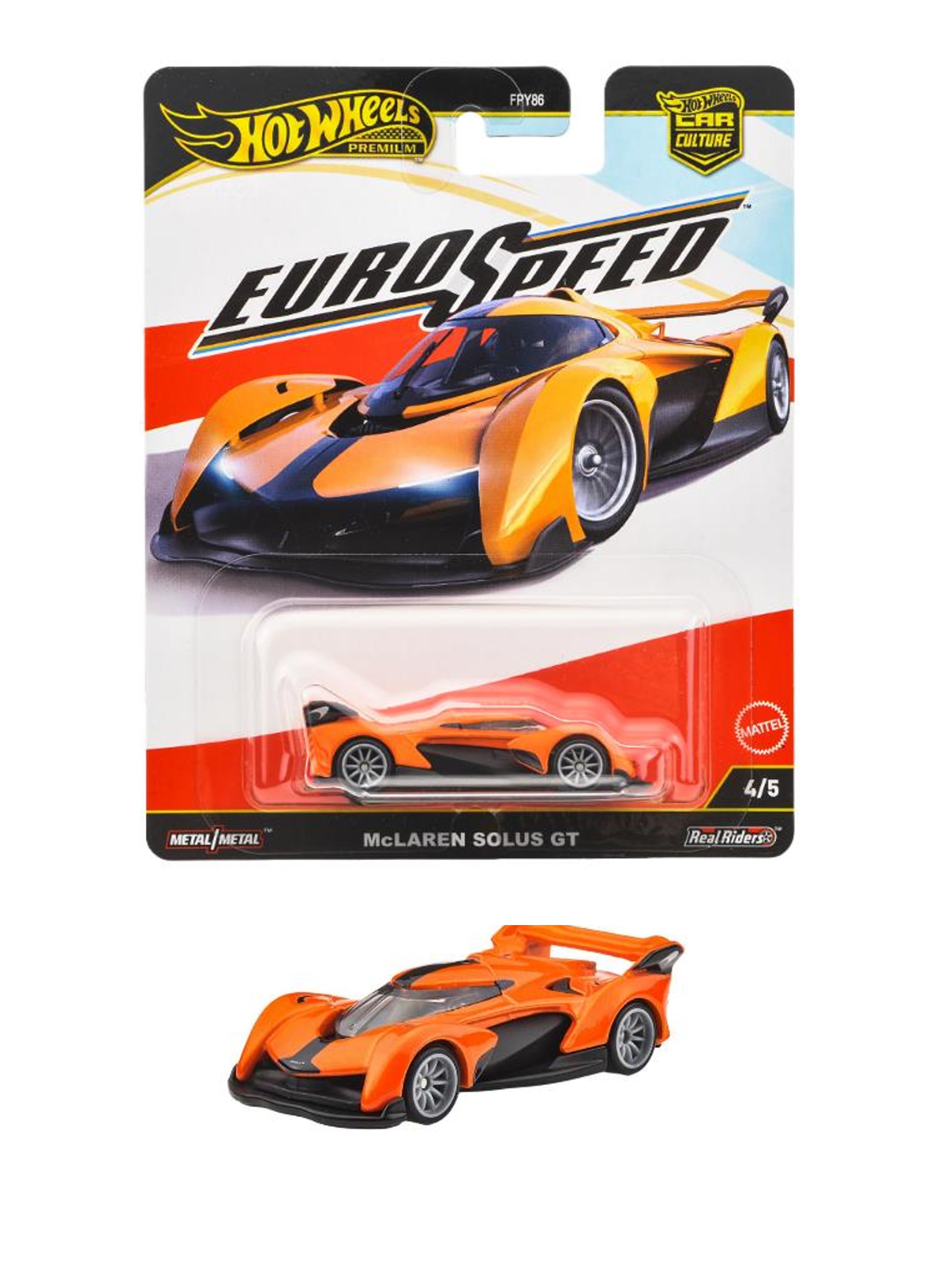 JBK78-9866 ホットウィール カーカルチャー ユーロスピード マクラーレン・ソーラス GT