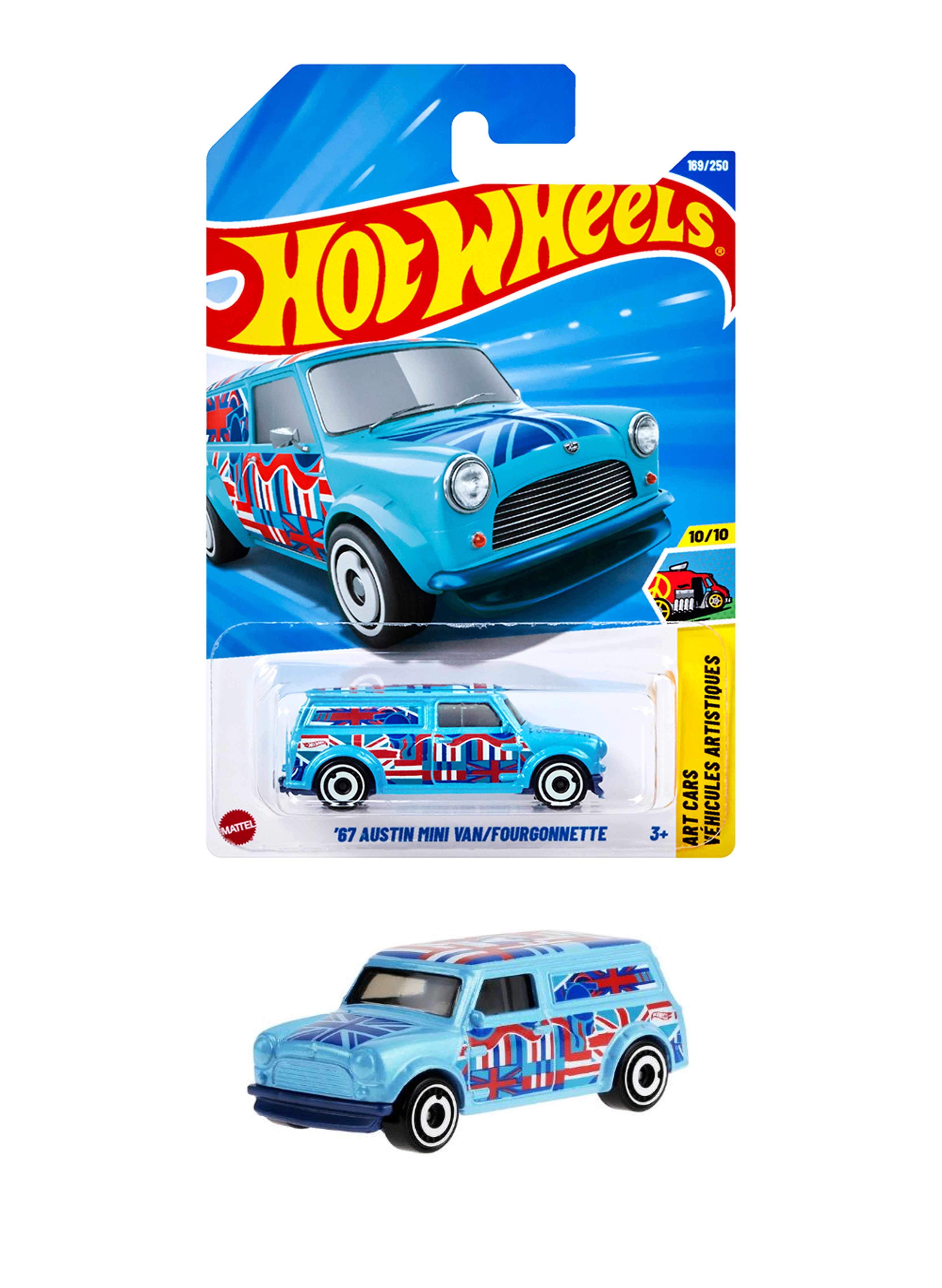 JFN31-9866 ホットウィール ベーシックカー '67 オースティン ミニ バン