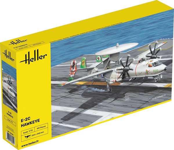 HE82300J エレール 1/72 アメリカ海軍 E-2C ホークアイ 日本語説明書付属特別版