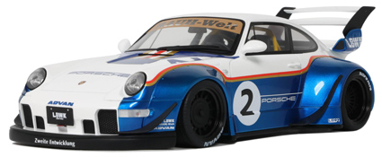 GTS530 GT SPIRIT 1/18 RWB x LIBERTY WORK 2023 (ホワイト/ブルー)