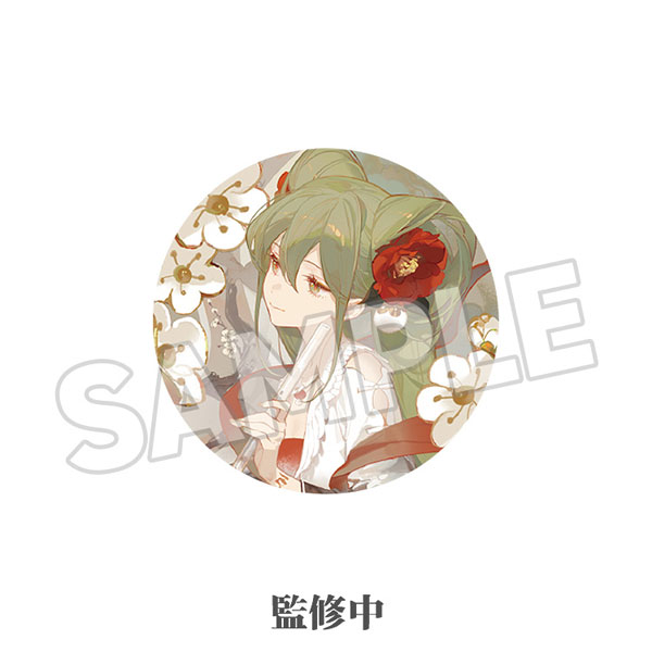 初音ミク 缶バッジ 梅花三弄 Ver.