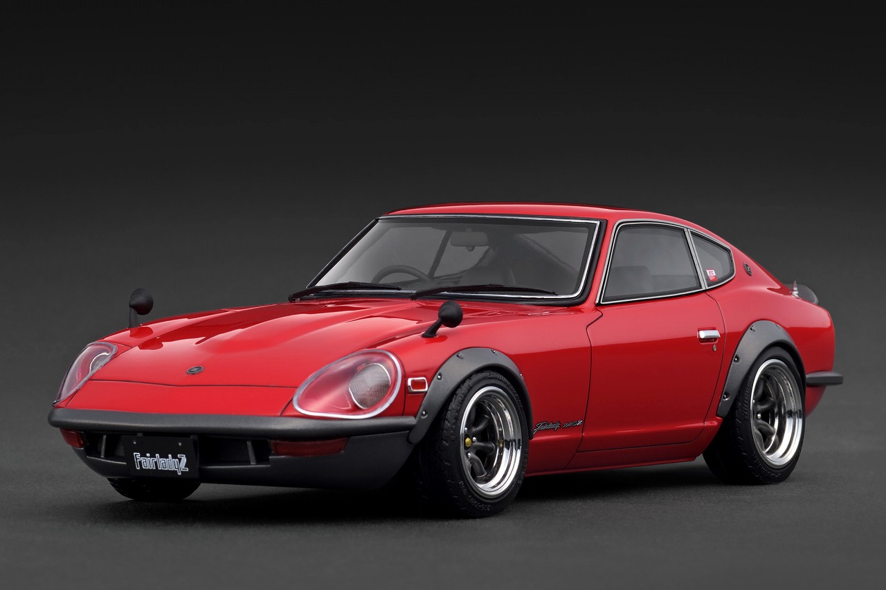 IG3723 IGモデル 1/18 Nissan Fairlady 240ZG (HS30) Red
