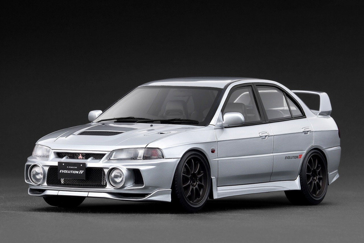 IG3781 IGモデル 1/18 Mitsubishi LANCER EVOLUTION Ⅳ (CN9A) Silver