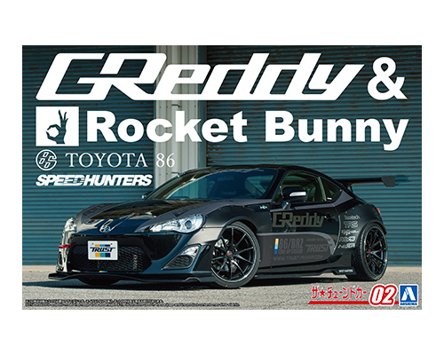 ザ☆チューンドカー No.2 1/24 ZN6 TOYOTA 86'12 GREDDY&ROCKET BUNNY VOLK RACING Ver.(トヨタ)