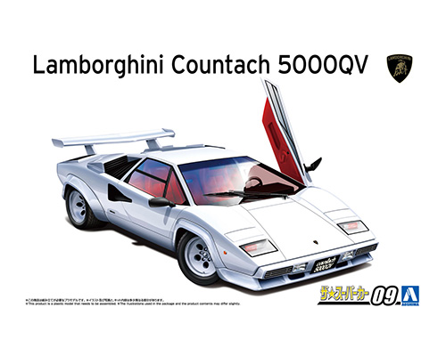 ザ☆スーパーカー No.9 1/24 '85 ランボルギーニ カウンタック 5000QV