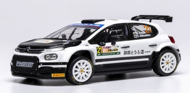 RAM970 IXO 1/43 シトロエン C3 ラリー2 2024年 WRC2 ラリージャパン #21 ニコライ・グリアジン/コンスタン