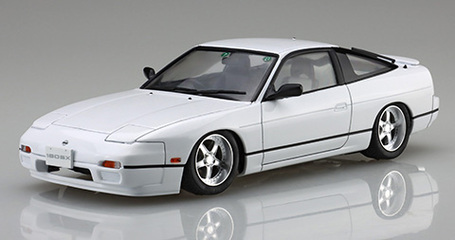 峠-24 EX-1 1/24 峠シリーズNo.24 EX-1 ニッサン 180SX(RPS13 中期型)(カーボンボンネットデカール付き)