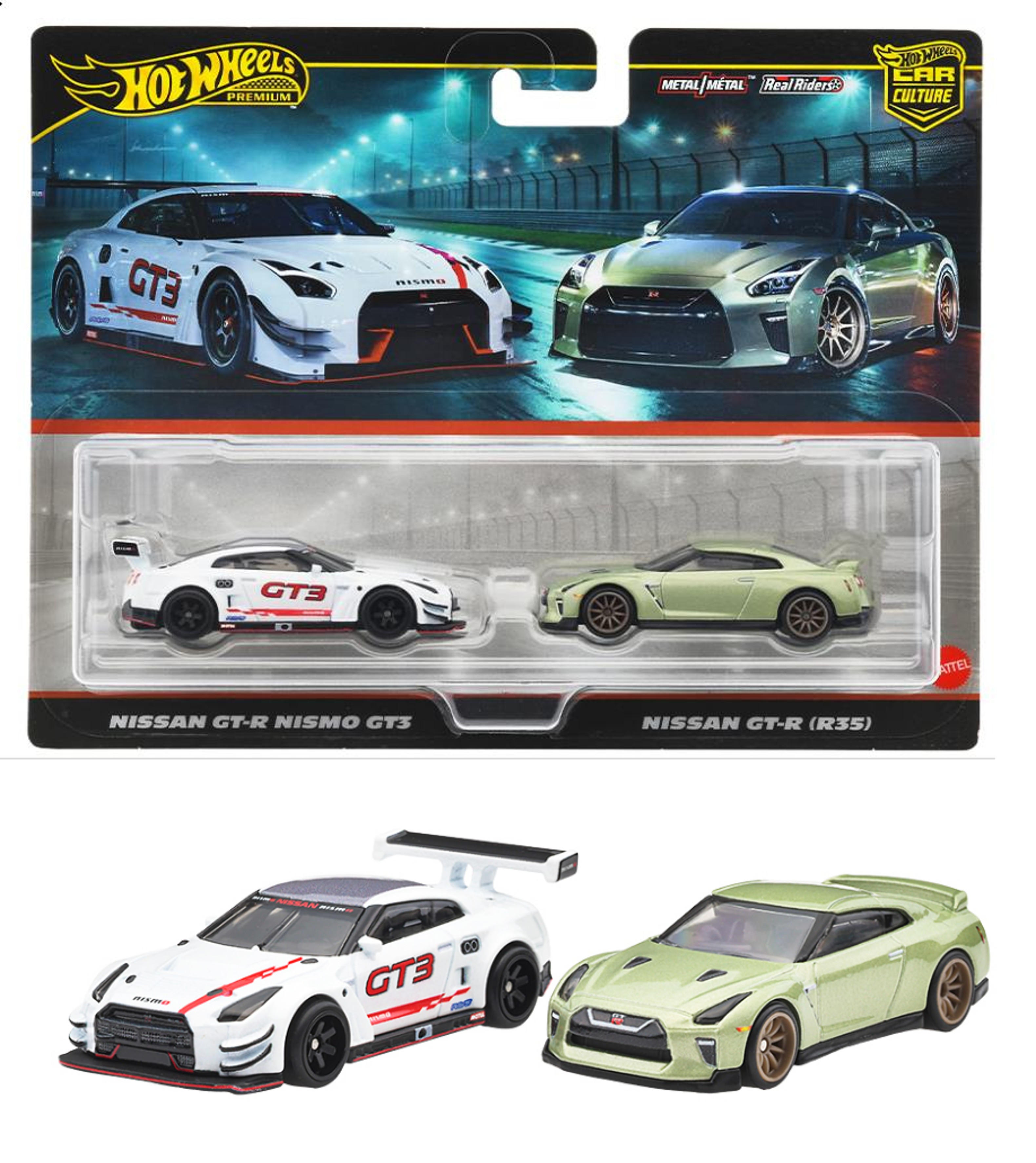 JBL05-9866 プレミアム 2パック 日産 GT-R ニスモ GT3 / 日産 GT-R (R35)
