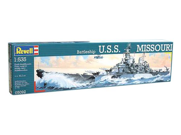 05092 レベル 1/535 U.S.S. ミズーリ