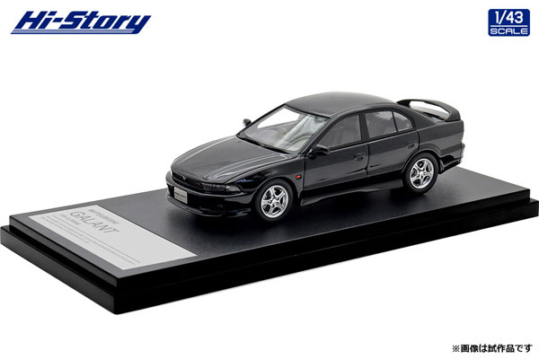 HS513BK Hi-Story 1/43 MITSUBISHI GALANT VR-4 (1996) ピレネーブラック