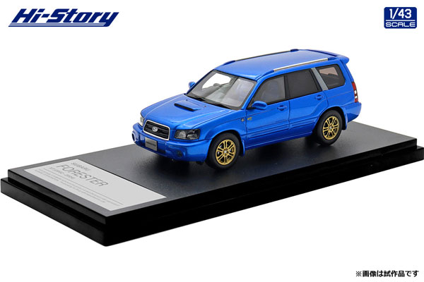 HS515BL Hi-Story 1/43 SUBARU FORESTER XT WR-Limited (2004) WRブルー・マイカ