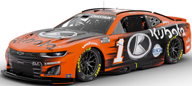 LR321679 Lionel Racing 1/64 KUBOTA 2025 シボレー カマロ ZL1 ロス・チャスティン #1