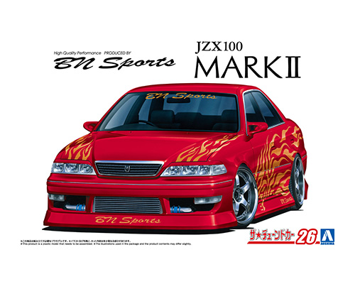 ザ☆チューンドカー No.26 1/24 BNスポーツ JZX100 マークⅡ'98(トヨタ)