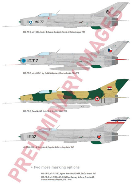 EDU82191 エデュアルド 1/48 MiG-21F-13 プロフィパック