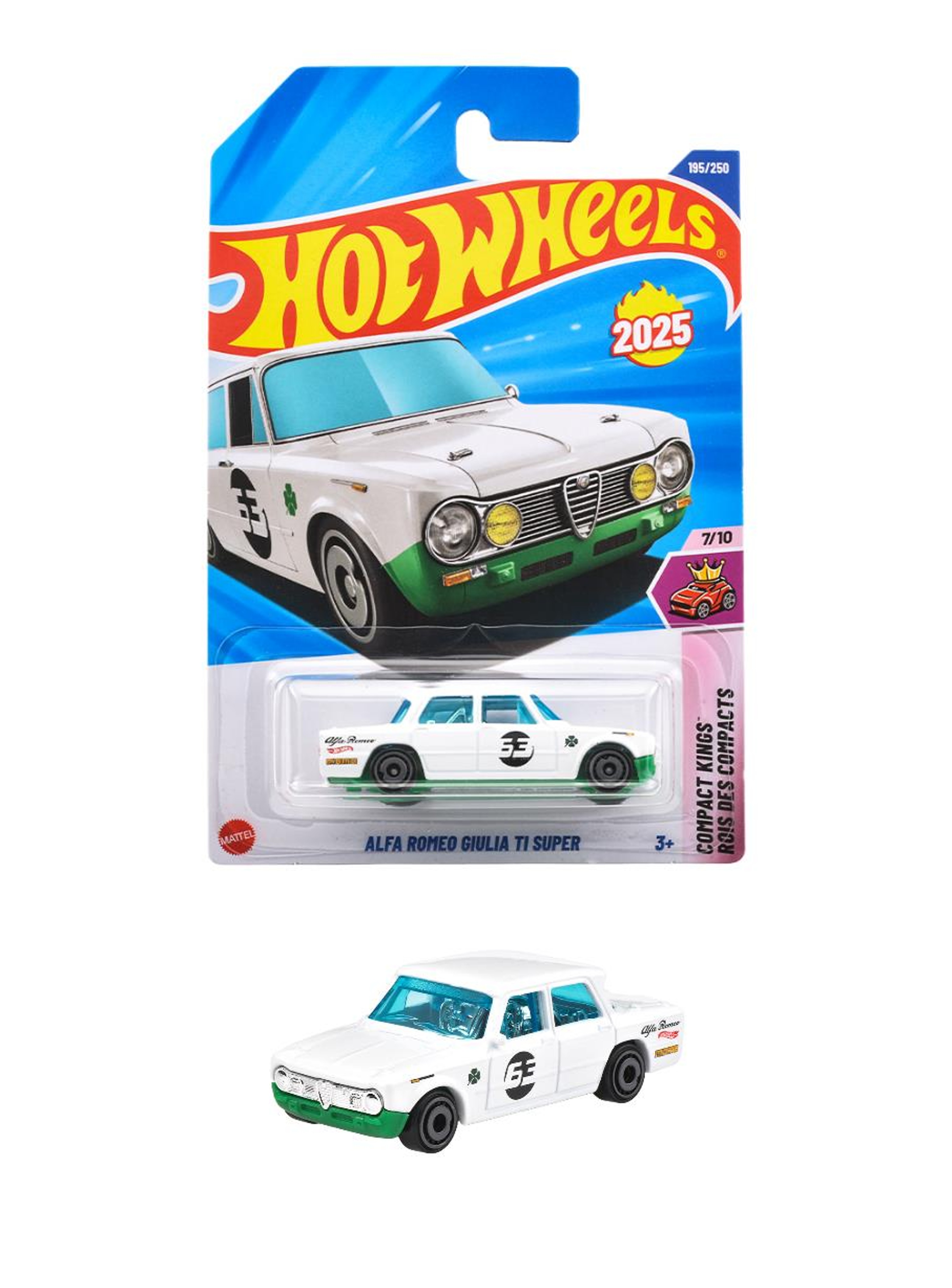 JFN77-9866 ホットウィール ベーシックカー アルファ ロメオ ジュリア TI スーパー