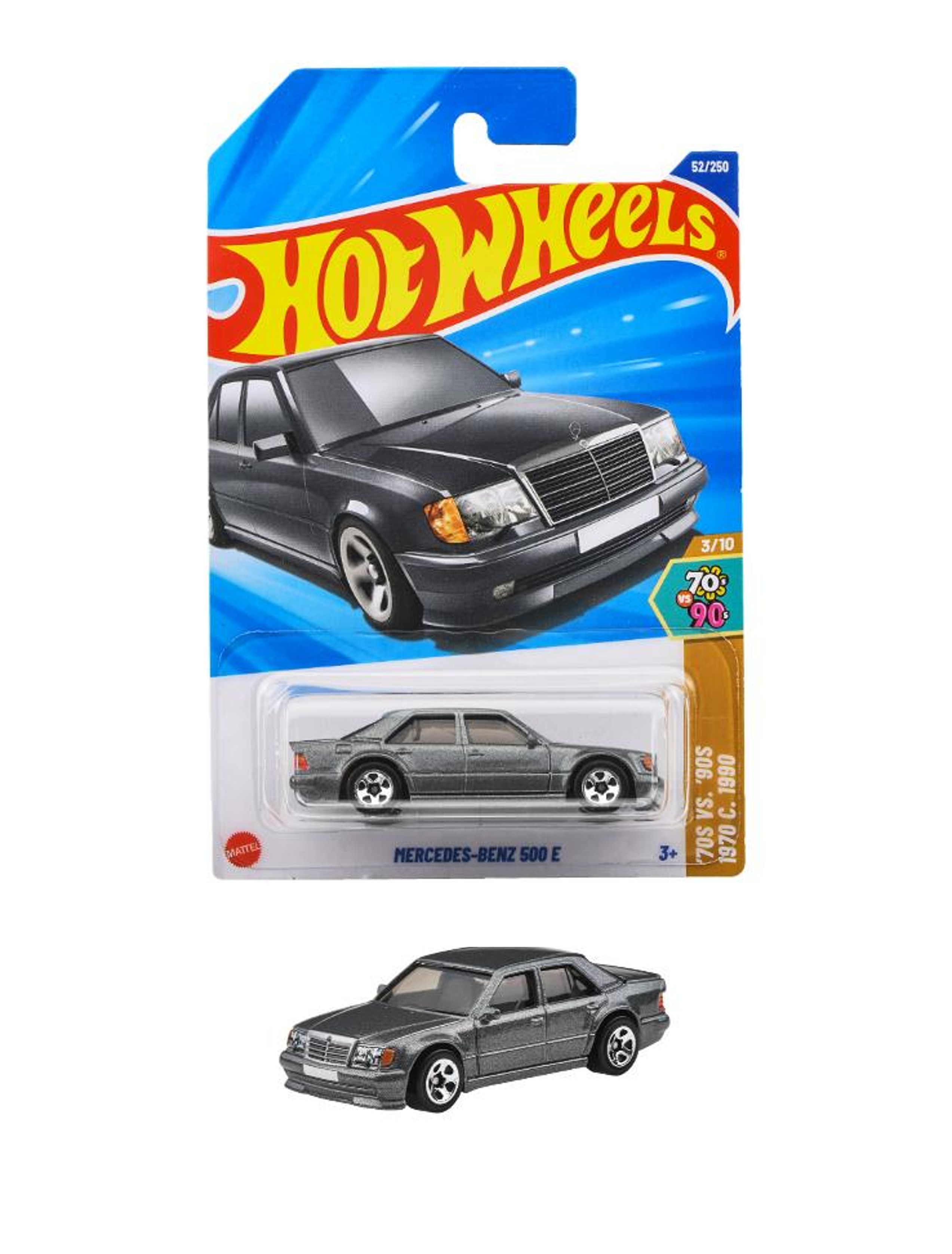 JFN68-9866 ホットウィール ベーシックカー メルセデス・ベンツ 500E