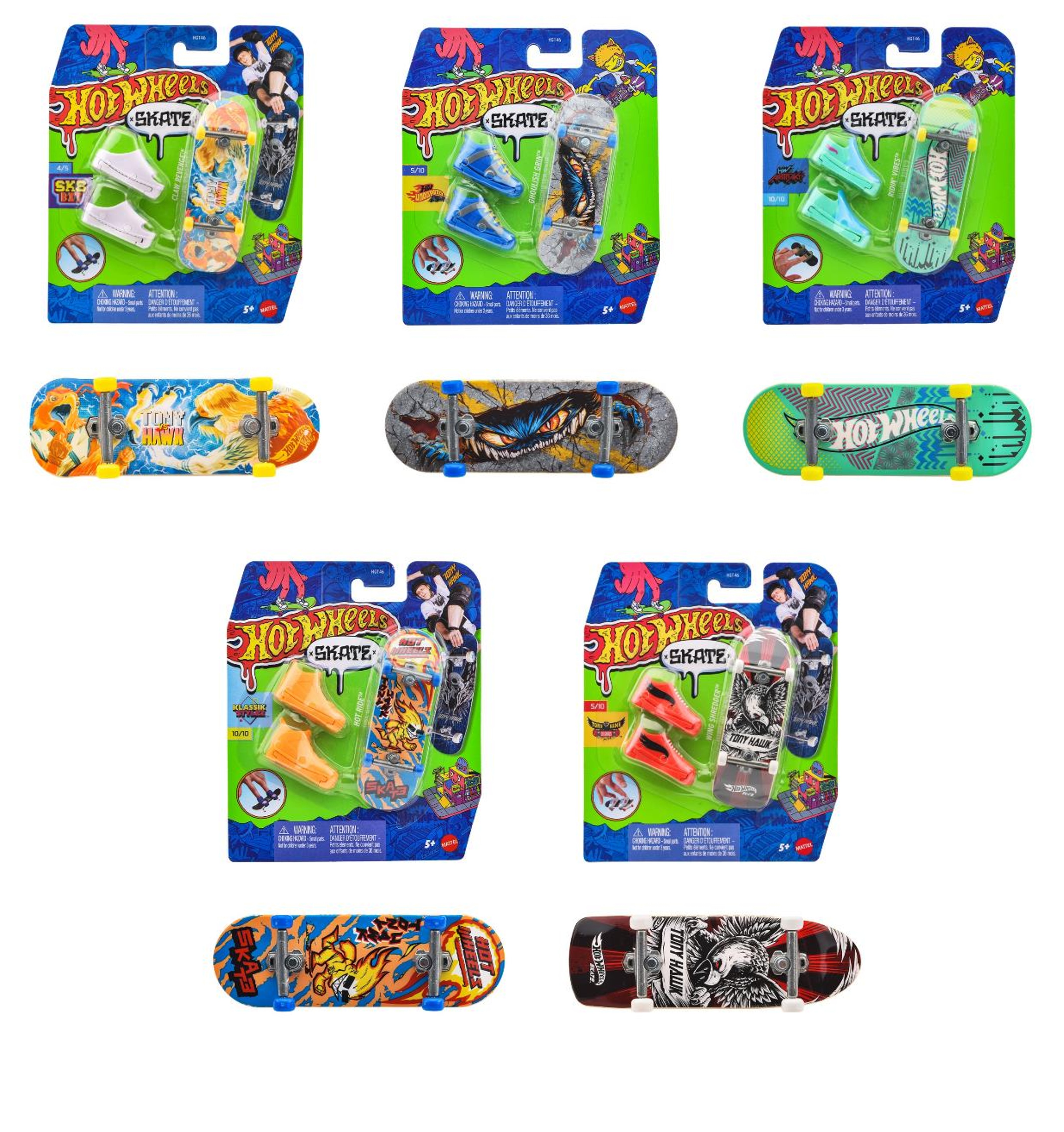 HGT46-987J ホットウィール スケート ベーシックシリーズ アソート (入数:16) 2025年11月発売