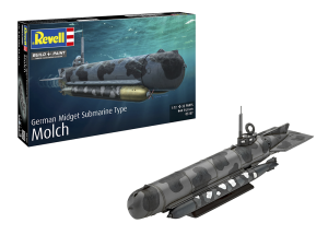 05187 ドイツレベル 1/72 ドイツ 特殊潜航艇 UボートType 'モルヒ'