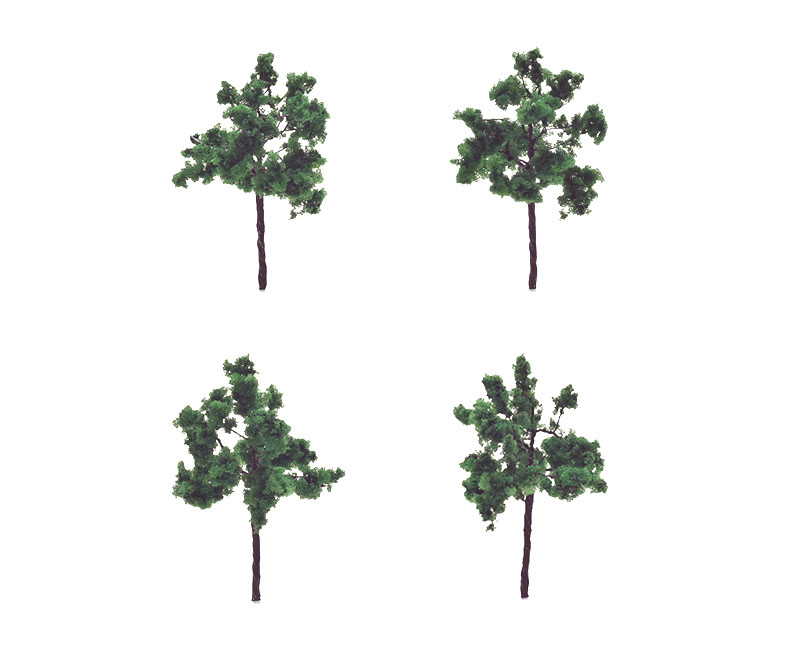 8207 広葉樹(ディープグリーン・4本セット)