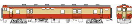 TW-KYN28A-M 1/80 国鉄 キユニ28 一般色 動力付