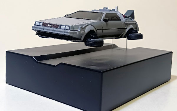 15208-798 フローティングモデル バック トゥ ザ フューチャー2 タイムマシーン フルカラーバージョン