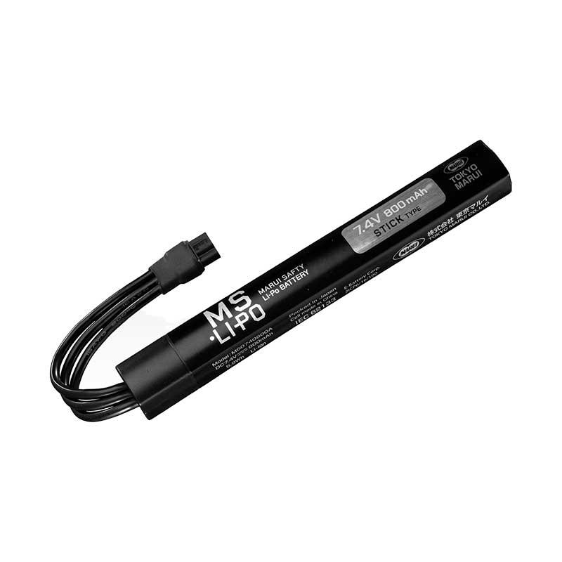 MS・Li-Poバッテリー 7.4V 800mAh スティックタイプ