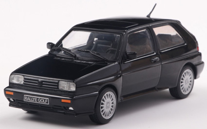 S4311303 SOLIDO 1/43 フォルクスワーゲン ゴルフ ラリー 1989 (ブラック)